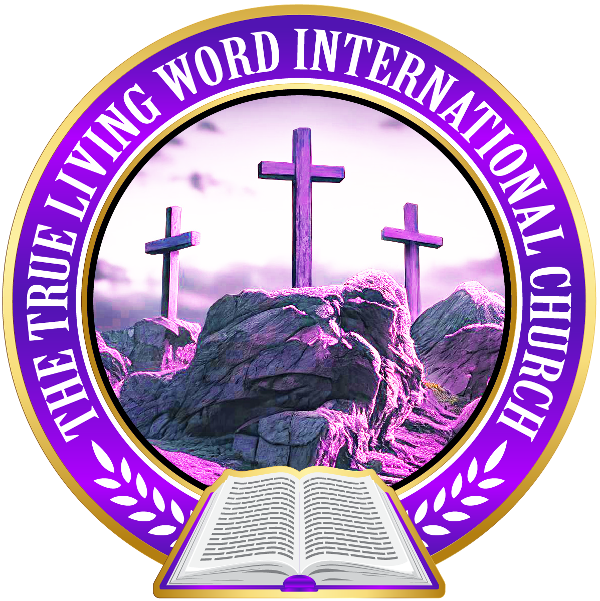 The True Living Word International Church Logo